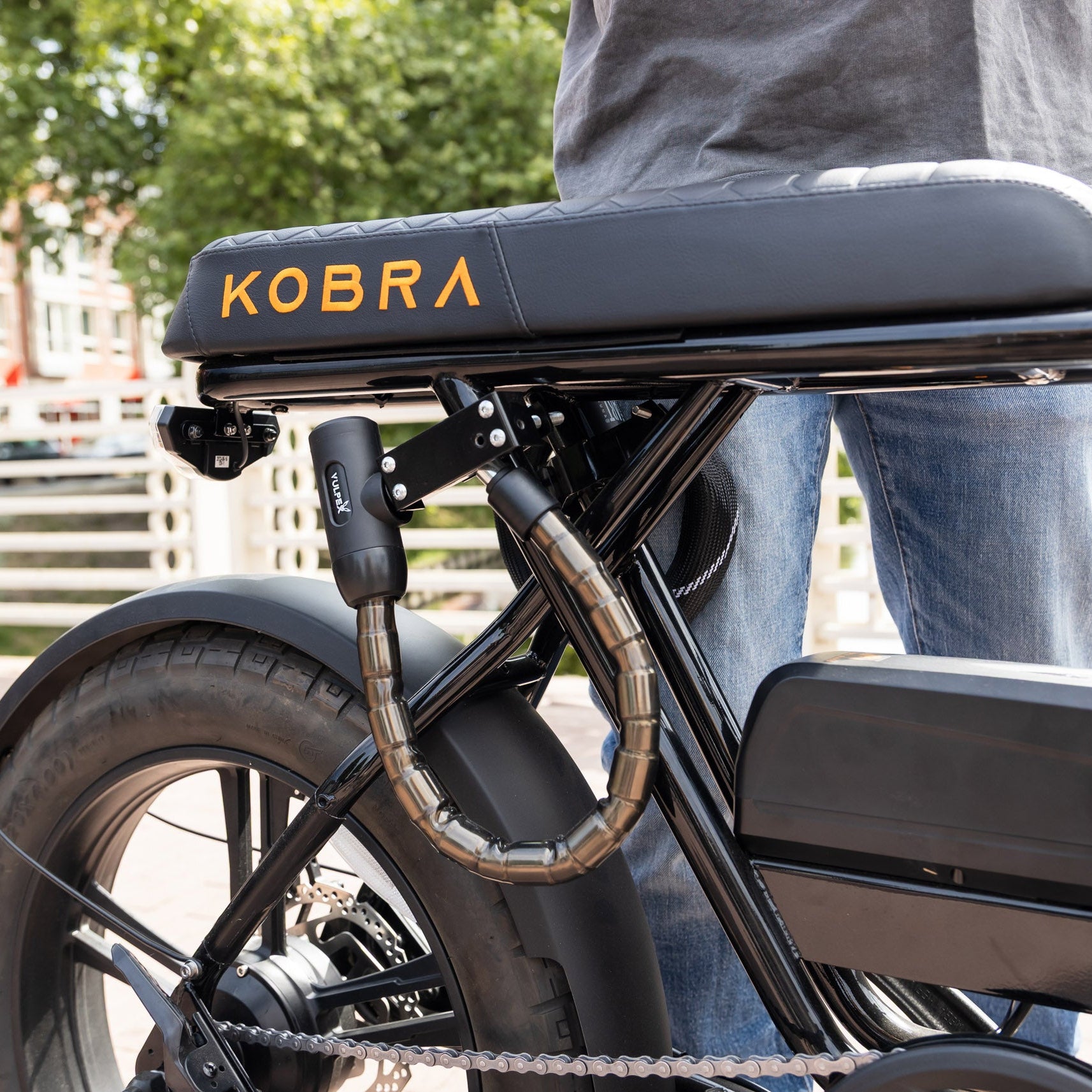 Vulpex EasyLock – Antivol léger pour vélo à fixation sur guidon